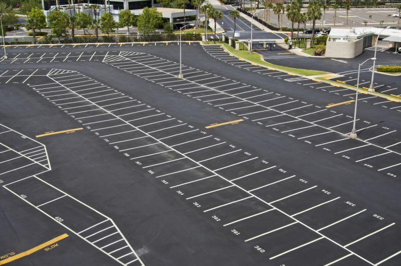 Asphalt Striping in Alpharetta, GA