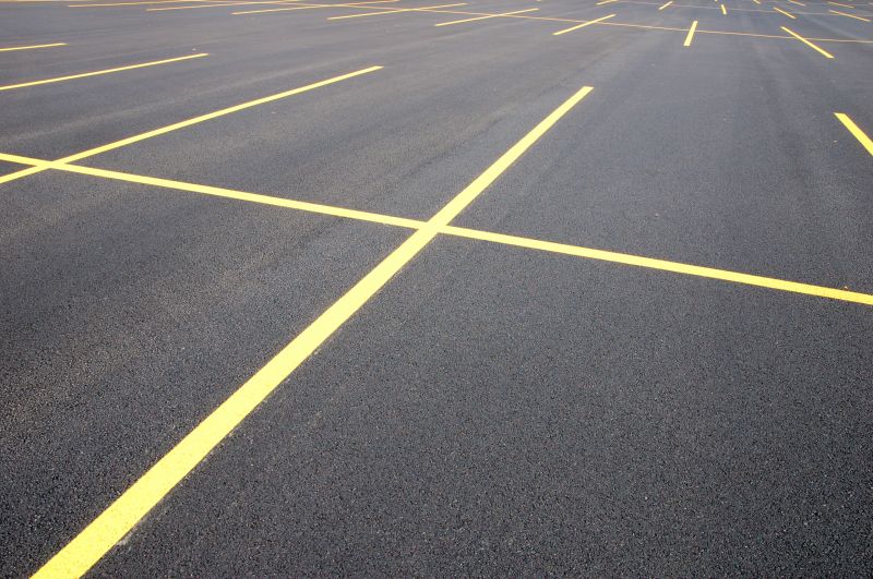 Commercial Parking Lot Post-Sealing