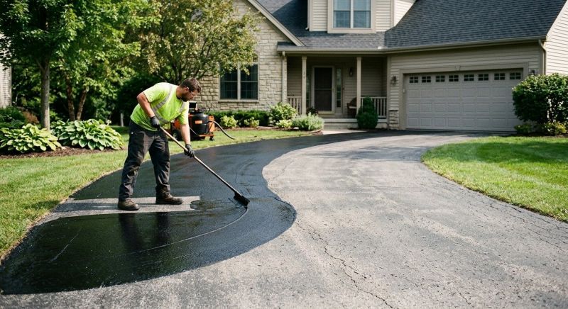 Residential Driveway Sealcoating in Miami Dade County, FL