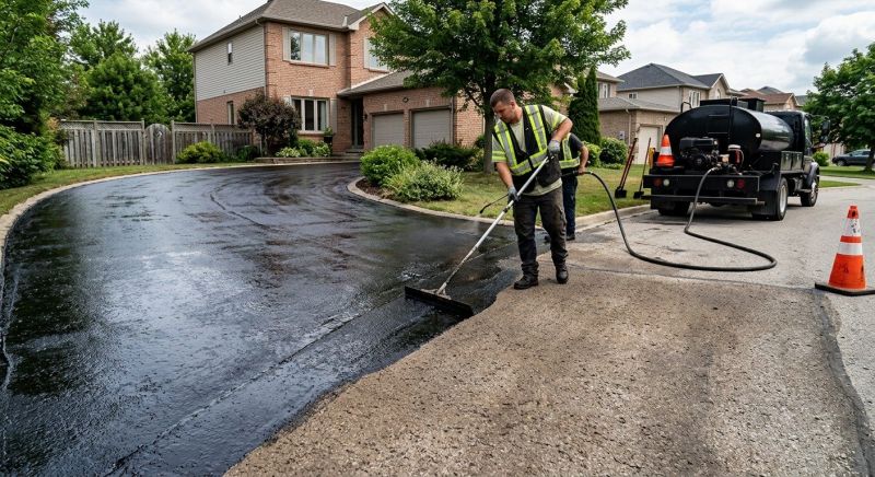 Residential Driveway Sealcoating in Tampa, FL